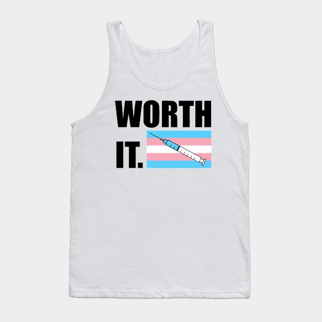 It's Worth It Tank Top by GreysonCole